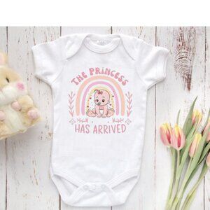 The Princess Has Arrived Onesie